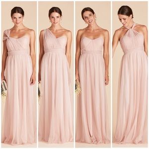 BIRDY GREY Bridesmaids Dress - Christina Convertible Dress Vintage Blush